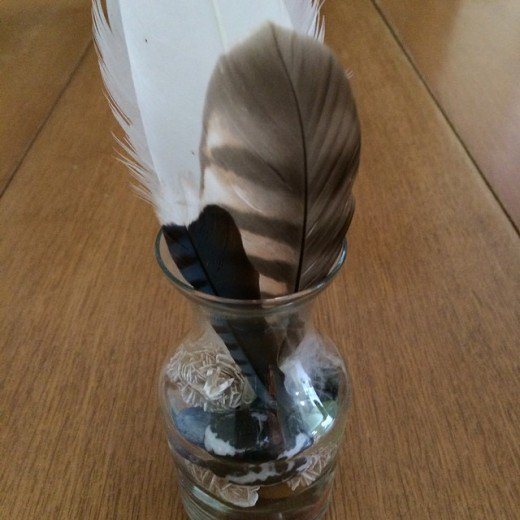 Feather magic is as easy as keeping feathers closeby.