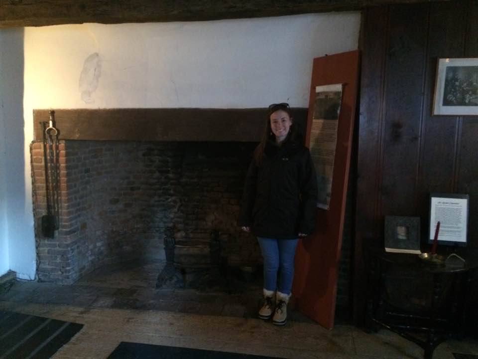 Many household spirits lived in the chimney or hearth.