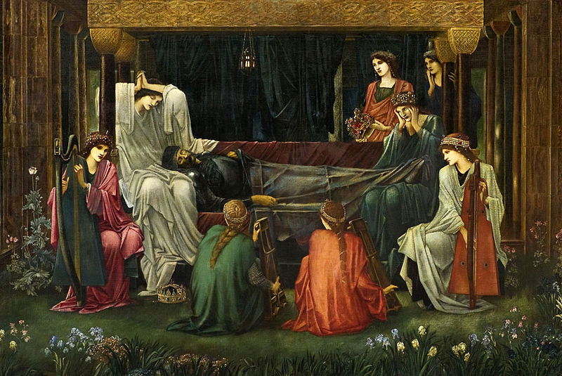 The lost isle of Avalon was established by priestesses and witches. King Arthur's last rest