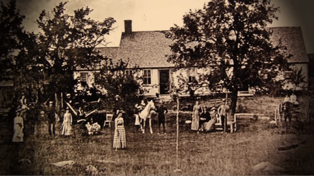Old Photo of Bathsheba Sherman's Real Witches House