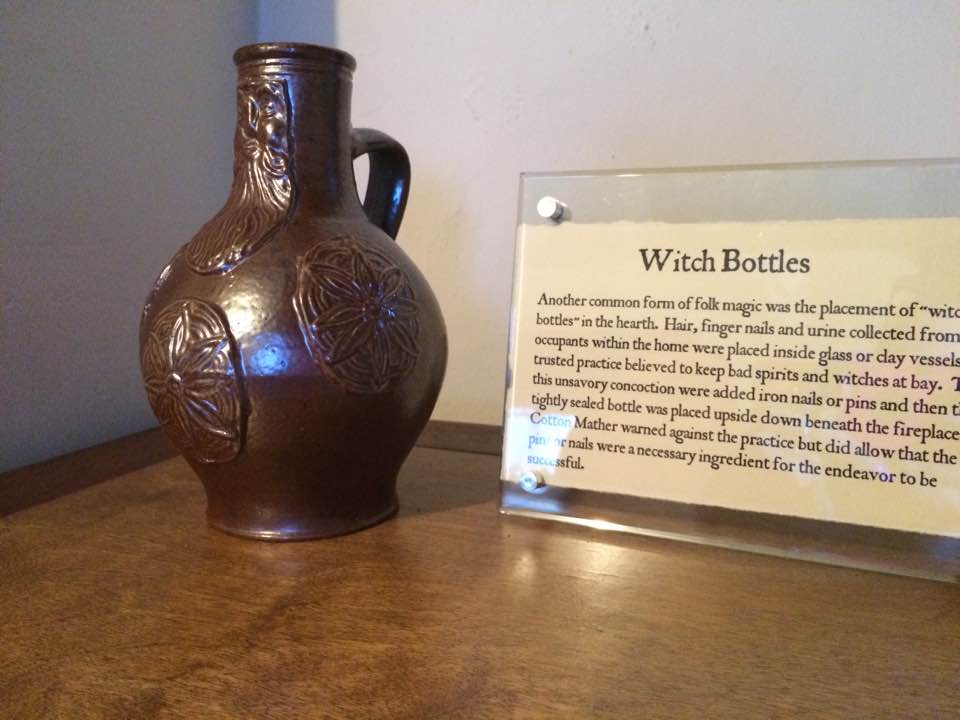 Popular magical tool of the past known as the witch bottle.
