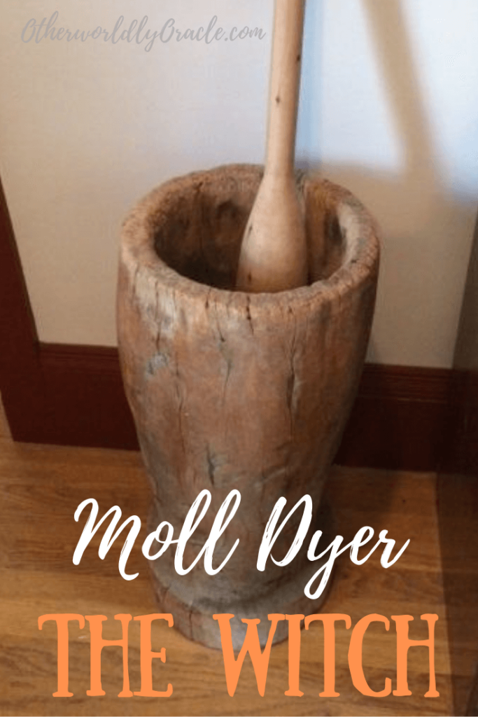 The Story of the Maryland Witch Moll Dyer and her ghost.