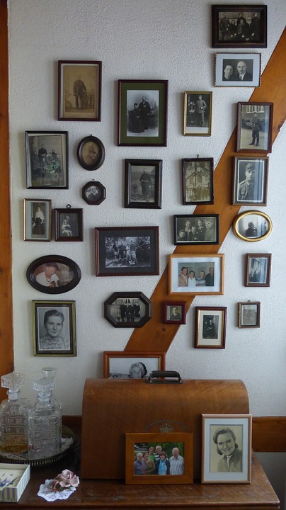 Frame and hang your ancestors photos above your ancestor altar. This helps to connect with your ancestors on a personal level.