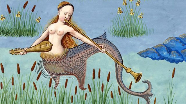 Mermaids are seen in Medieval art often...I wonder why?