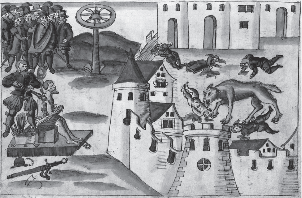 Shapeshifting witches were thought to be werewolves in the Dark Ages, hence the Werewolf Witch Trials.