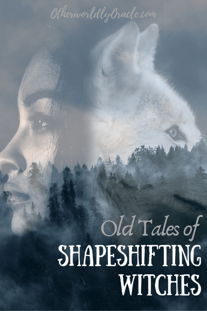 Old Tales of Shapeshifting Witches including skinwalkers, hares, and werewolves.