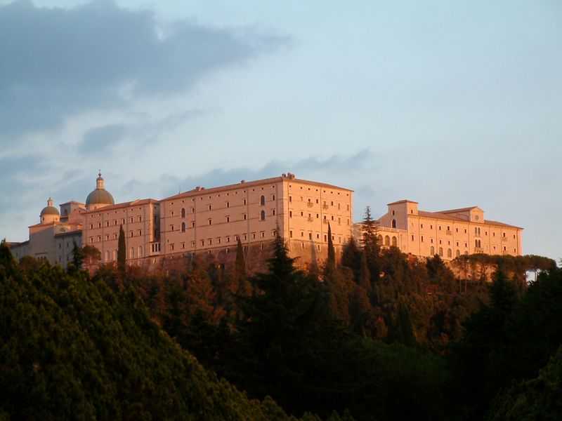 Many ancient pagan sites were built over by monasteries and churches.