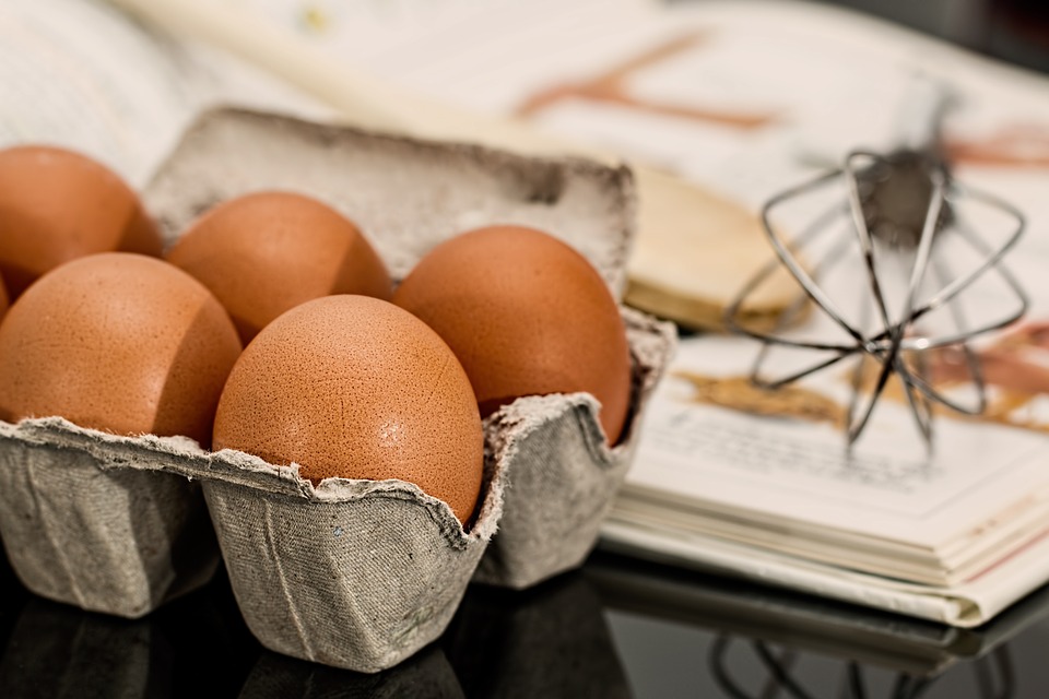 Bake with magical eggs to increase fertility and protection in the home.