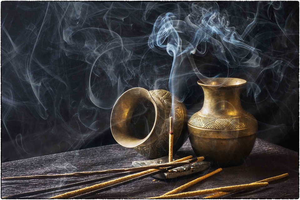Incense and smoke are both purifying cleansing tools.