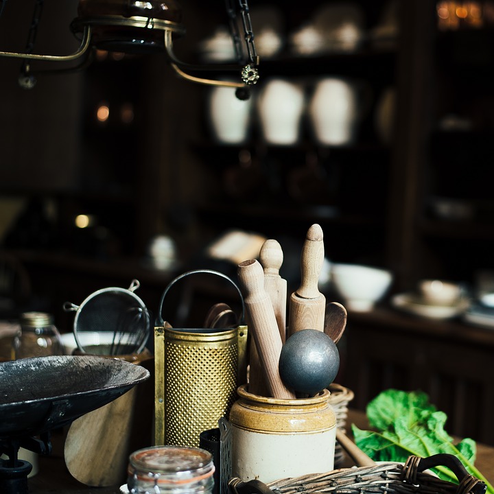 A smart busy mom witch knows how to incorporate witchcraft into her daily duties like cooking.
