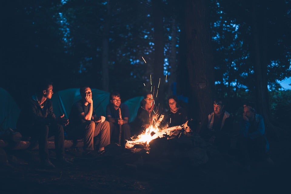 samhain traditions almost always include a bonfire!