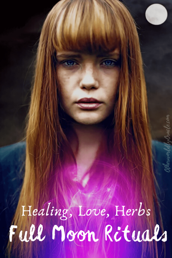 Full Moon Ritual Ideas for Healing and Love PLUS List of Full Moon Ritual Herbs!!!