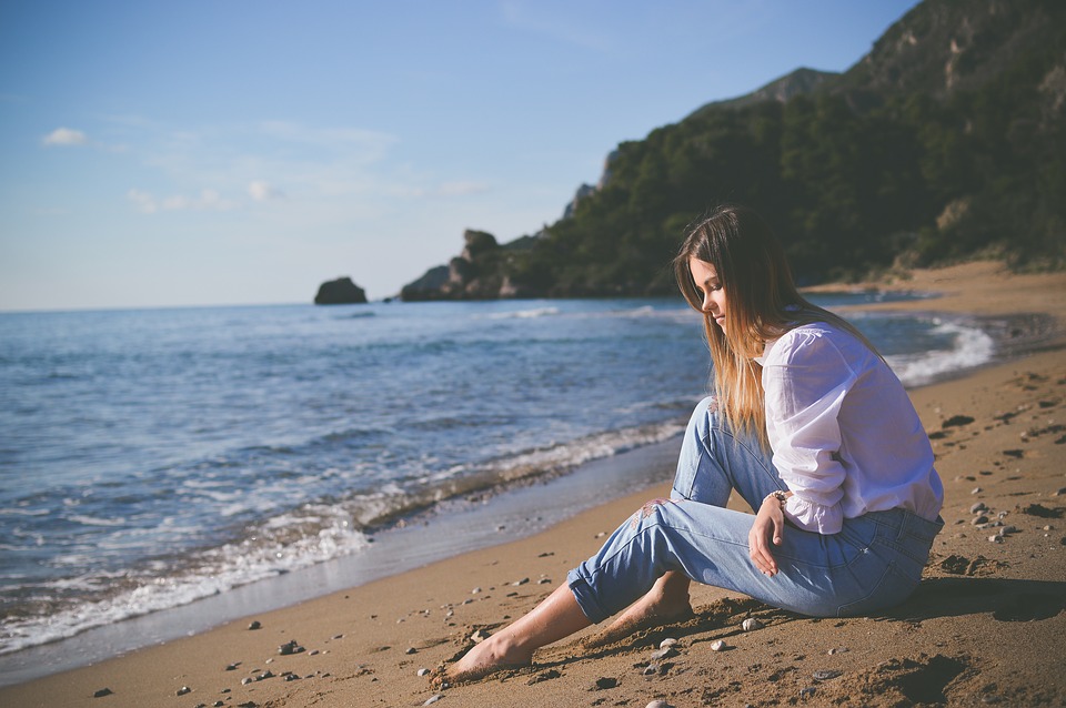 Ocean spells are as simple as sand castles and footprints in the sand.