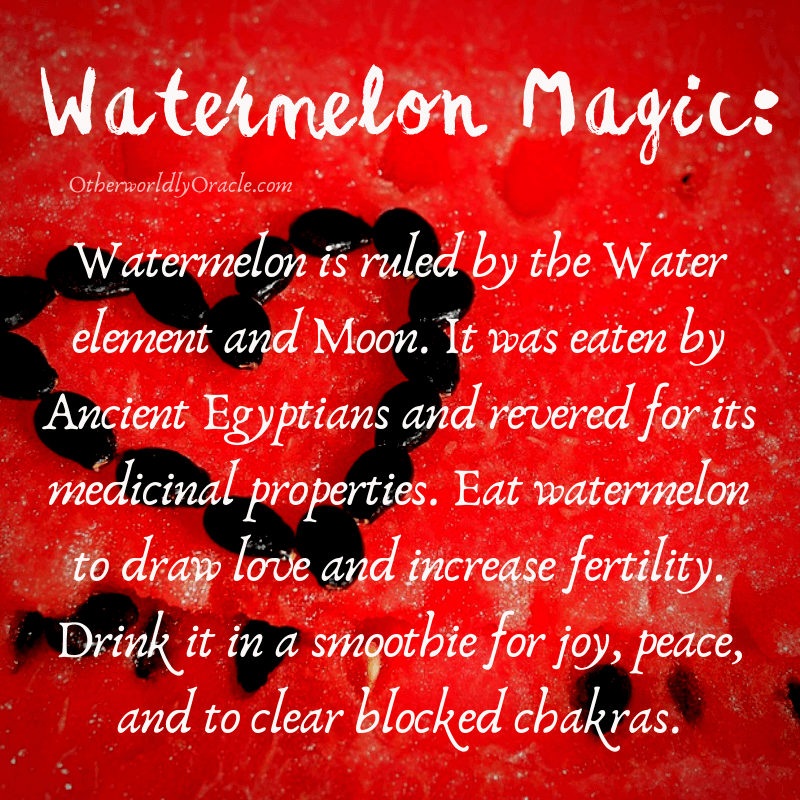 Watermelon: Magical Properties of Fruits