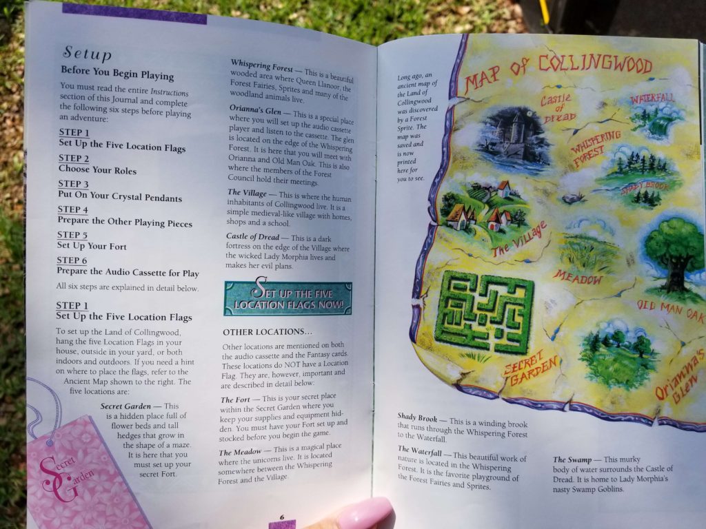Tales of the Crystals Set Up