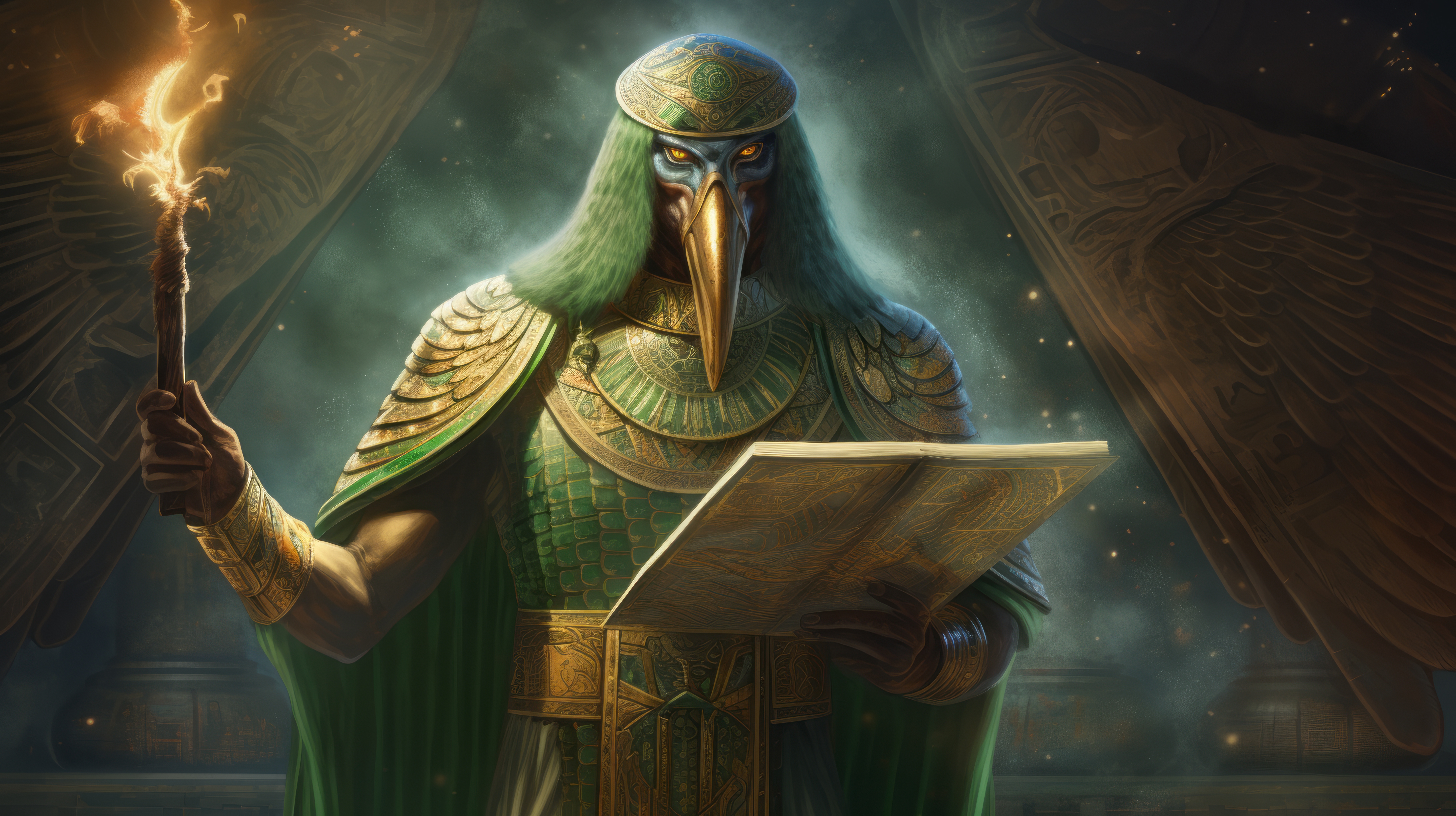 Thoth God of Writing and Wisdom