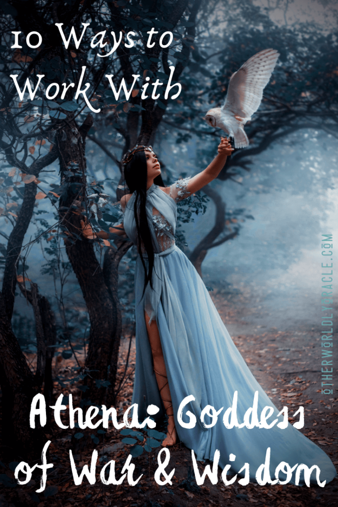 Learn 10 ways to work with the fierce energy of Athena, Goddess of Wisdom and War