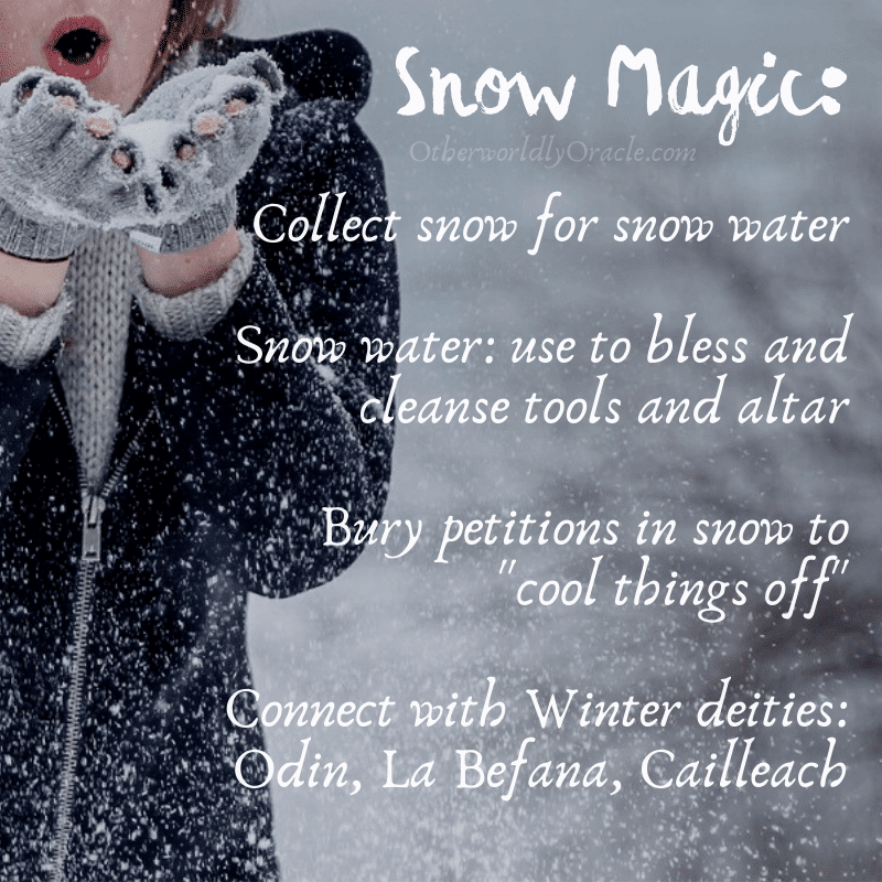 Snow Spells Make Magick with ICE and SNOW, Magic Properties & More