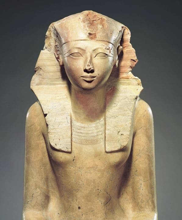 Hatshepsut was a priestess and a queen.
