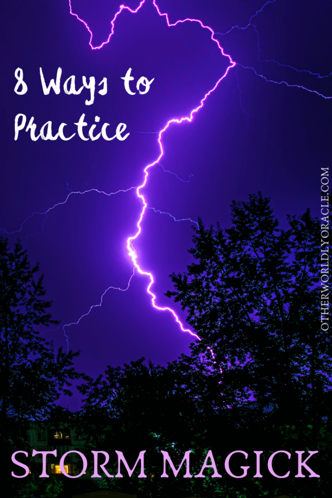 Storm magick: 8 ways to practice as a stormy witch