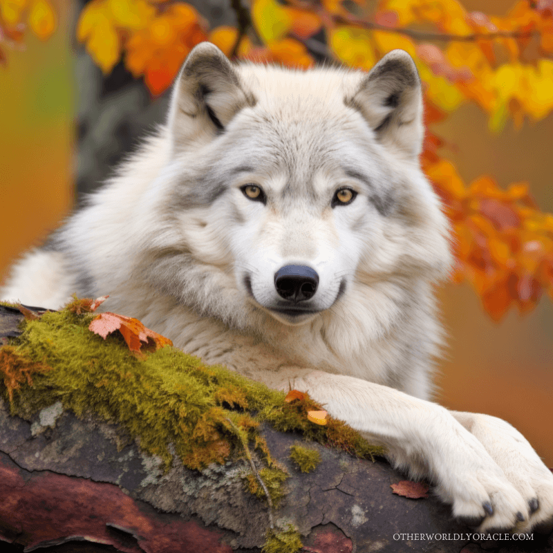 The wolf is one of my favorite Halloween animals.