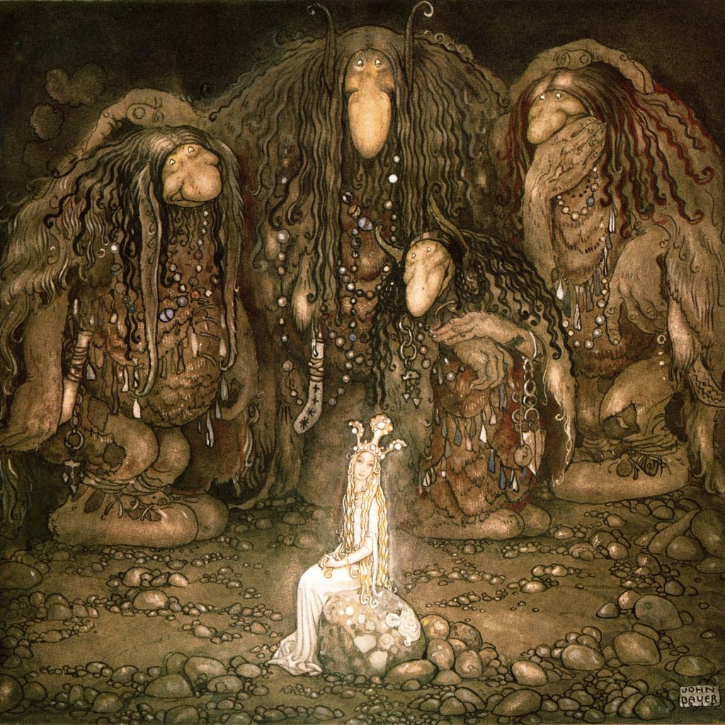 I'd be scared if a troll visited me on Christmas.