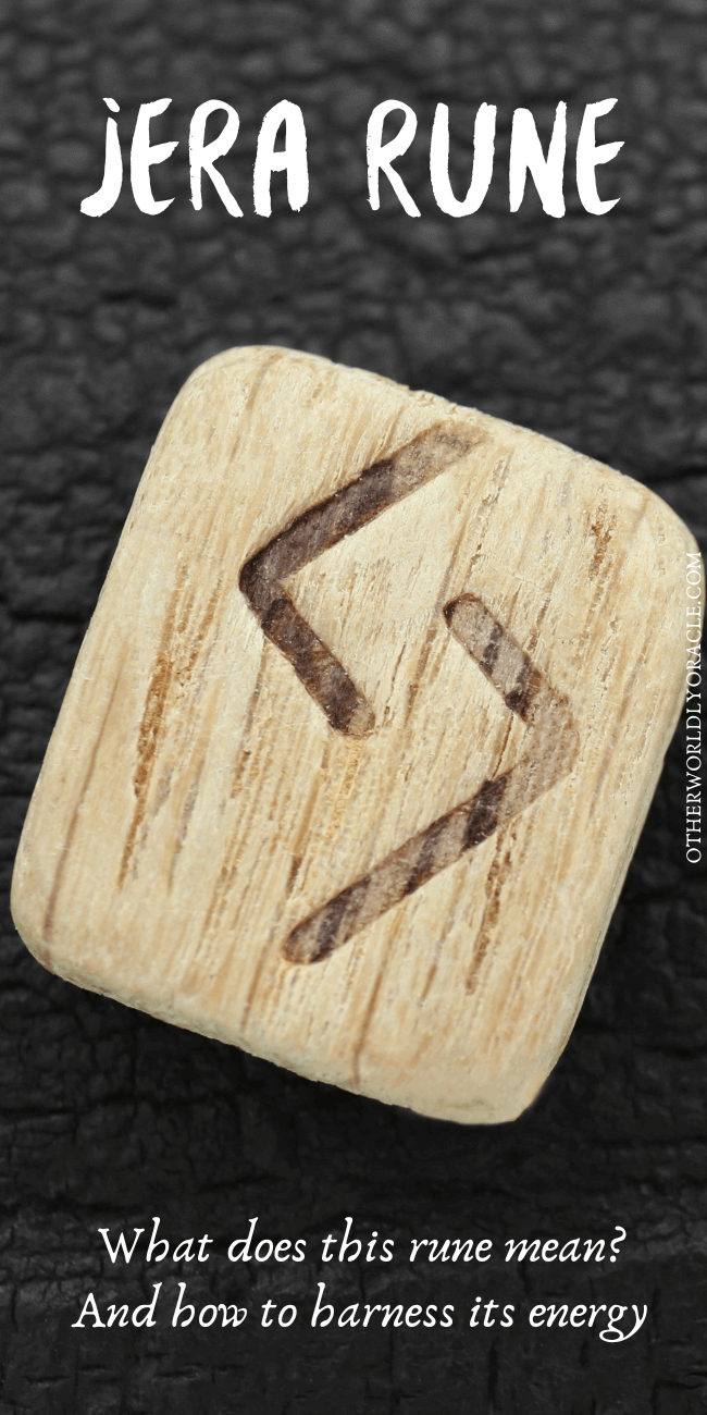 Jera rune meaning and uses