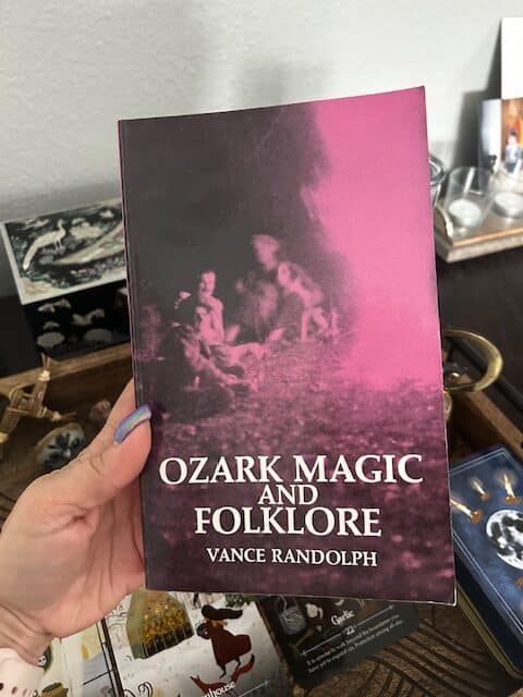 A powerful old witchcraft book that discusses folk magic in the Ozarks plus witchcraft.