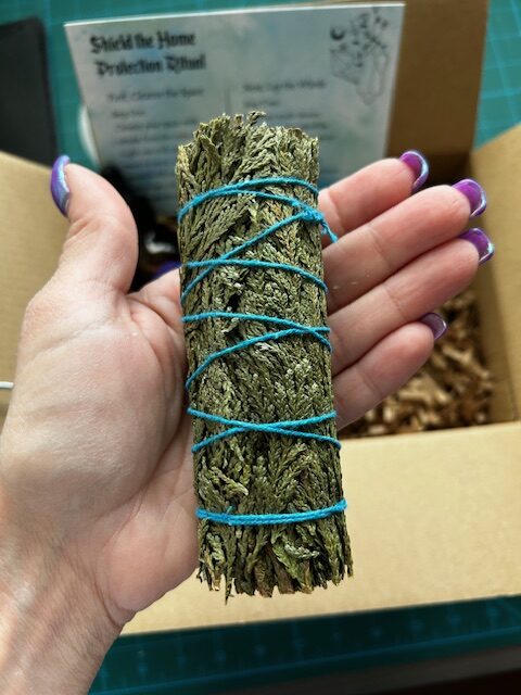 Cedar smudge bundle for sale