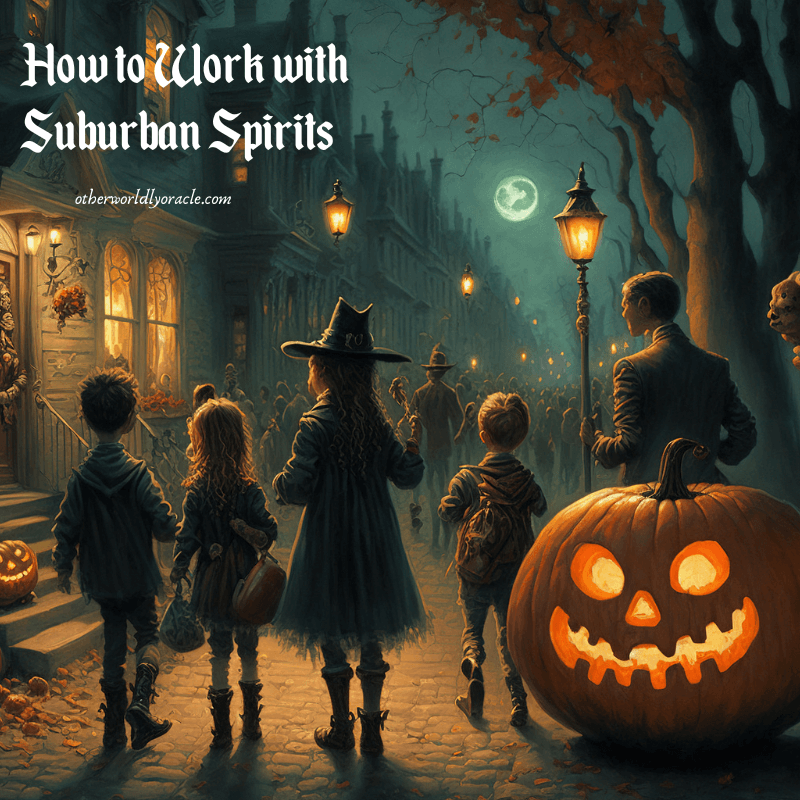 How to work with suburban spirits