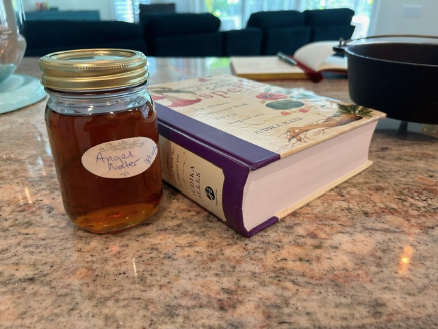 Angel Water - a recipe from Encyclopedia of 5000 Spells. 