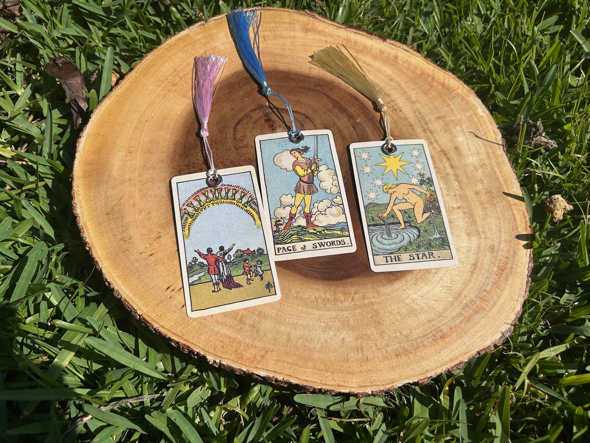 Witchy Tarot Bookmarks (Set of 3) ~ Classic Tarot ~ Witchy
